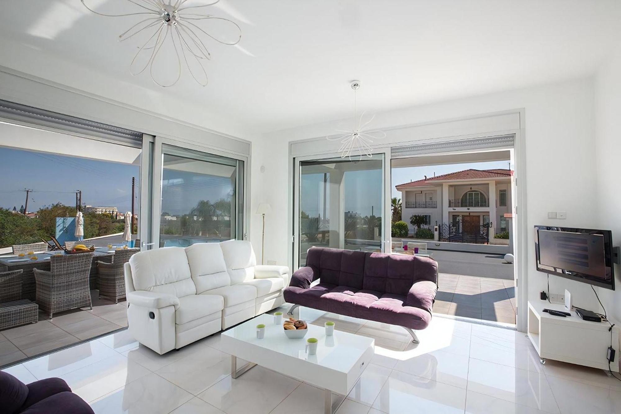 Villa Protara Chrysos - Beautiful 5 Bedroom Protaras Villa - Walking Distance To Fig Tree Bay Eksteriør billede